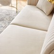 Premium Velvet Fabric 1 Seater + 3 Seater Sofa - SF2305